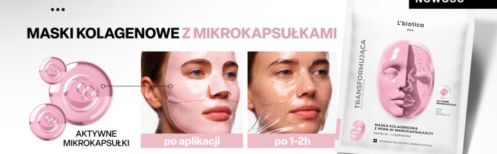 Mikrokapsułki w roli głównej. L’biotica rozwija linię hydrożelowych masek nowej generacji